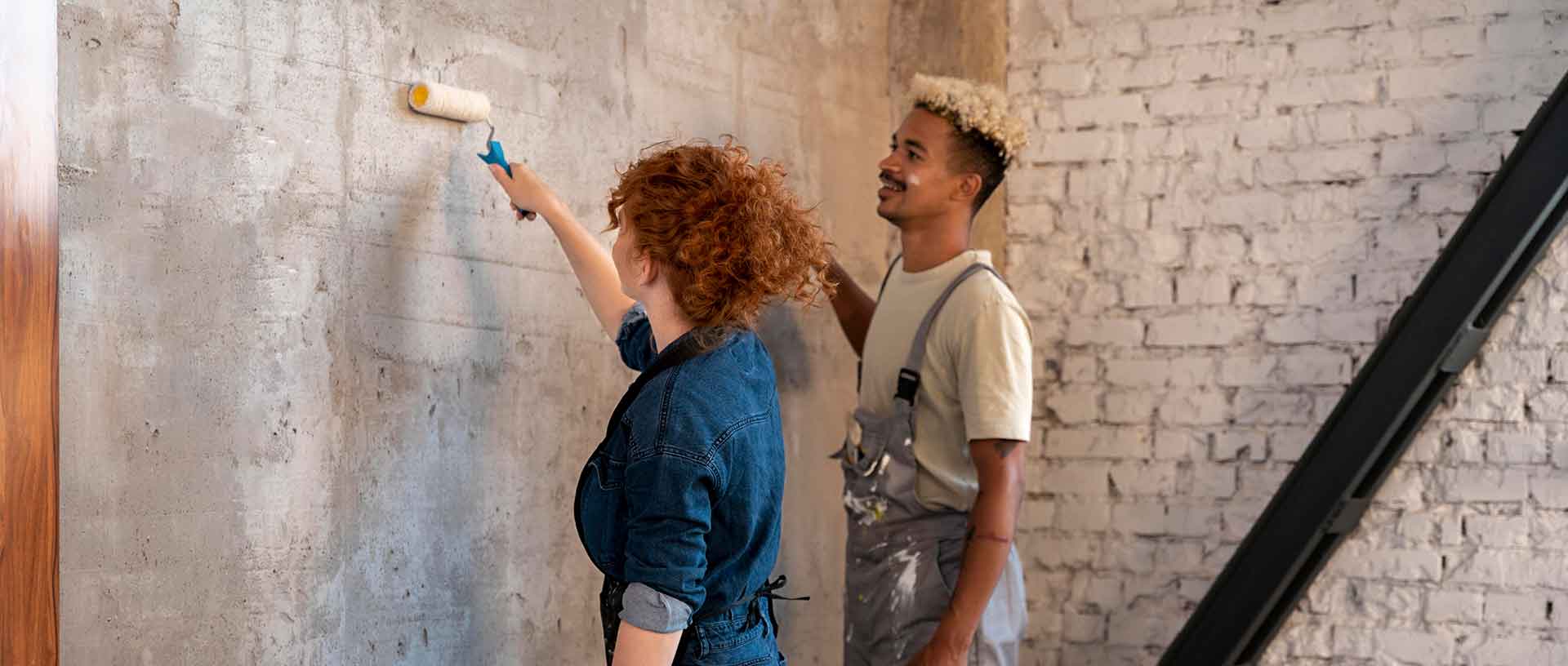 Modern skyline with construction cranes